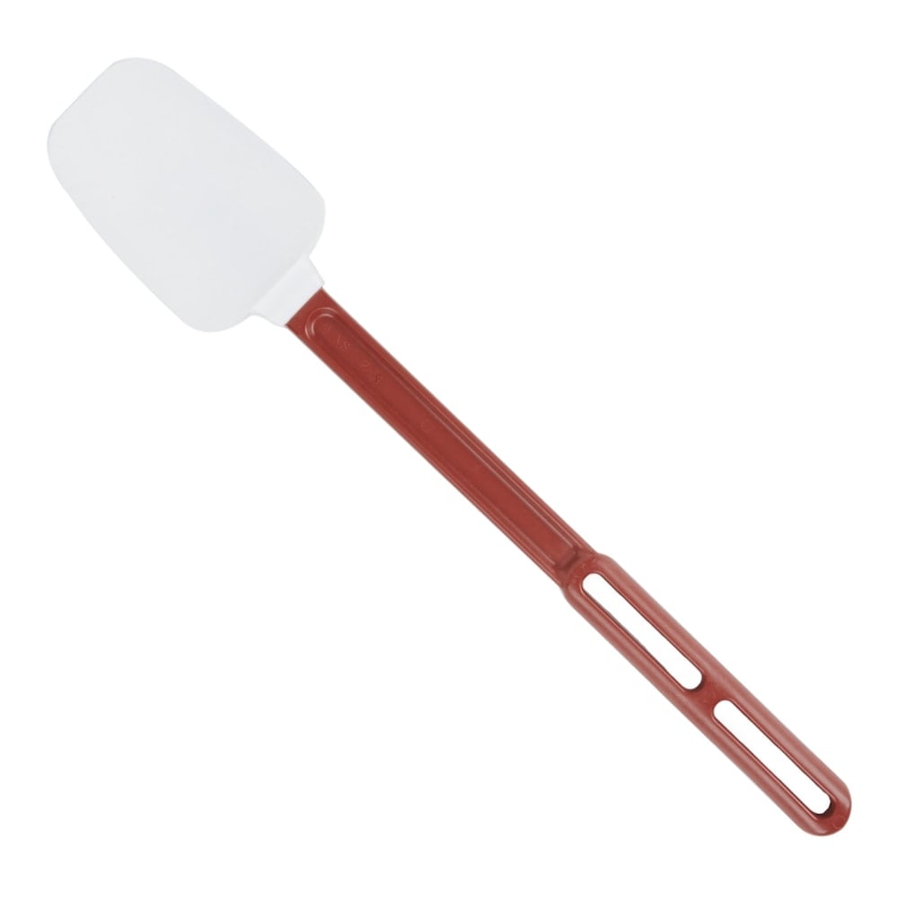 Hoffman SoftSpoon High-Heat Spoonula/Scrapers, White/Red, Pack Of 12 Scrapers MPN:TB58126