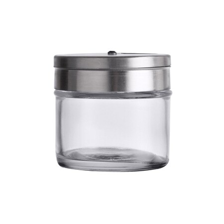 Glass Jar With Rotating Top, 3 OZ MPN:HGJ3RT