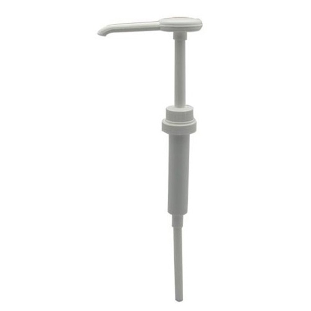 Tablecraft Condiment Pump, 1 Oz, White MPN:66238
