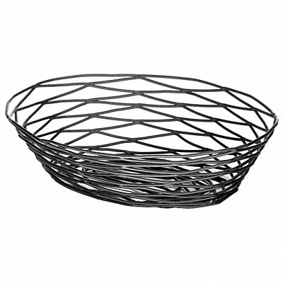 Artisian Basket Oval Black Metal PK6 MPN:BK17409
