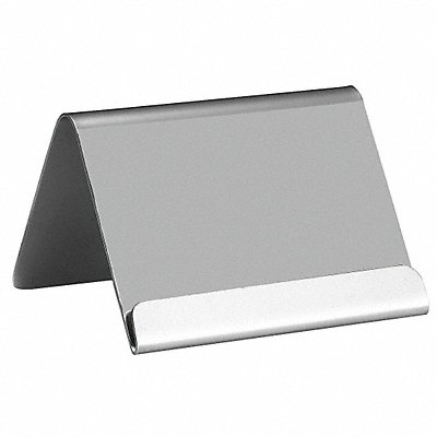 Card Holder with Lip SS Silver MPN:B17