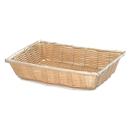 Handwoven Display Basket, Rect, 16.4
