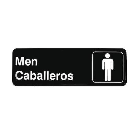 MultiLingual Plst Sign, Men/Caballe, 3