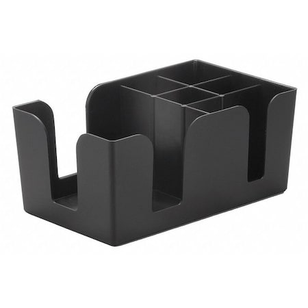 Bar Caddy, ABS Plastic Black, 1 Compartment MPN:101