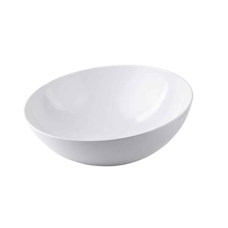 Round Melamine Bowl, 11 quart, White MPN:10184W