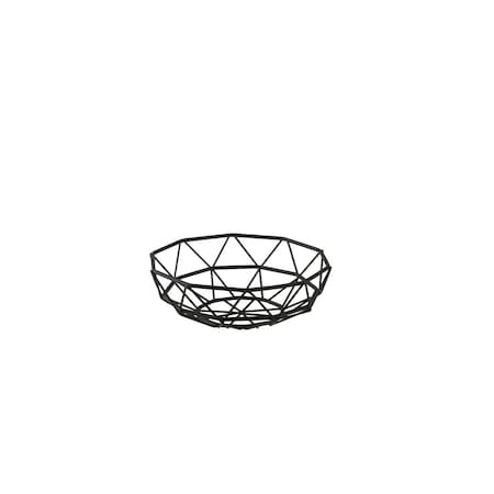 Round Delta Series Wire Basket, Black, 6 MPN:10462
