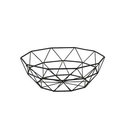 Round Delta Series Wire Basket, Black, 10 MPN:10464