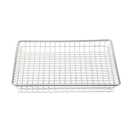 Wire Serving Square Basket, SS, 9x9x1 MPN:10522