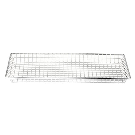 Wire Serving Rectangular Basket, 14x7x1 MPN:10523