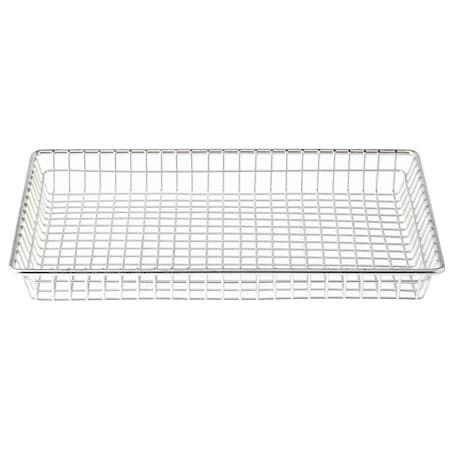 Wire Serving Rectangular Basket, 12x8x1.5 MPN:10524