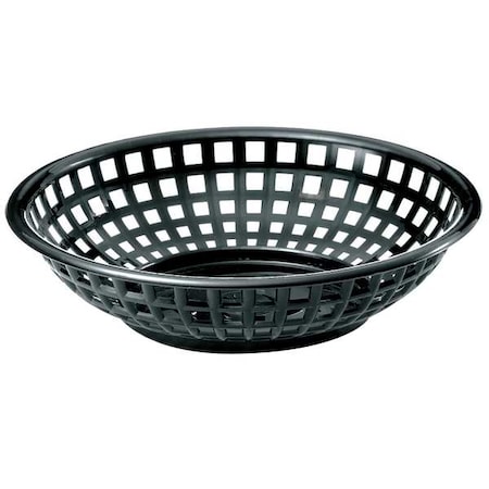 Food Serving Basket, 8 in W, Black, PK36 MPN:1075BK