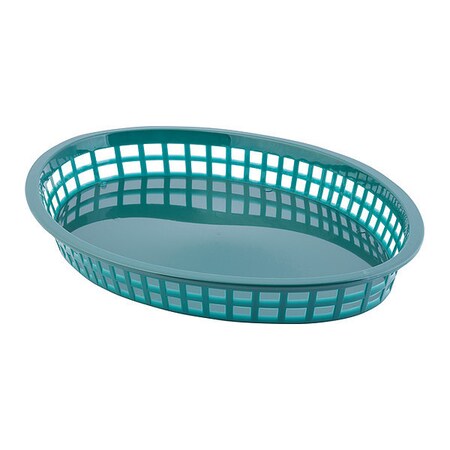 Texas, Platter Basket, Oval, Plstc, Grn, PK12 MPN:1086FG