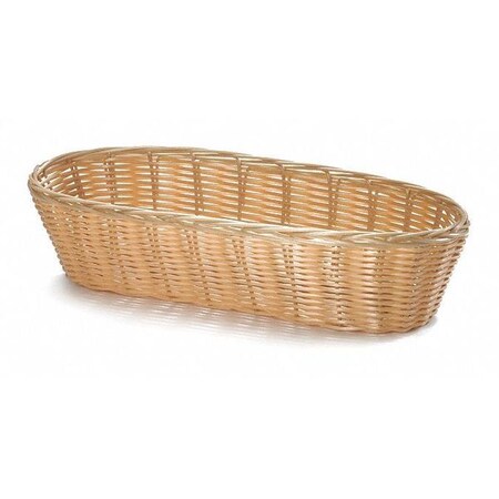 Handwoven, Oblong Basket, Natural, PK12 MPN:1113W