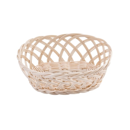 Handwoven, Oval Basket, 9.25