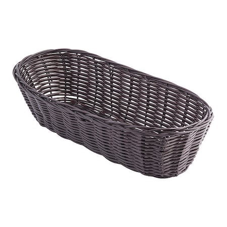 Handwoven, Oblong Basket, Brwn, PK12 MPN:1413