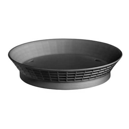 Diner Platter w/Base, 12 In, Black, PK12 MPN:157512BK