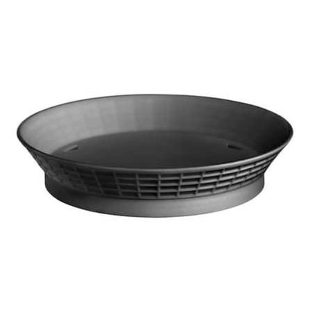Diner Platter w/Base, 9 In, Blk, PK12 MPN:15759BK