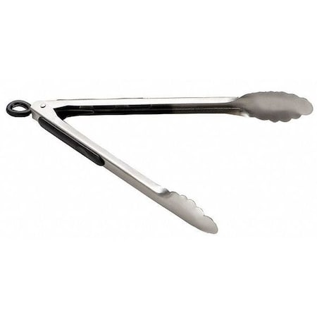 Locking Tongs, Stainless Steel, 12