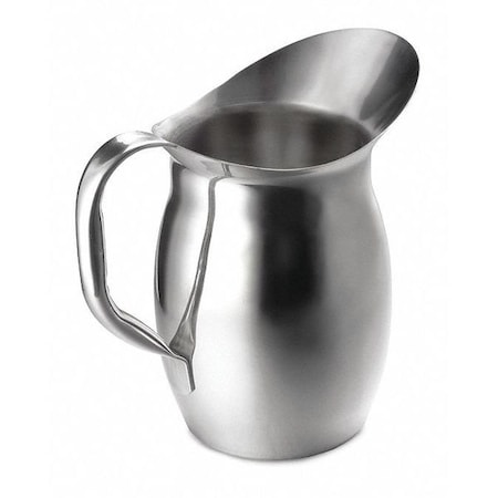 Water Pitcher, Stainless Steel, 3 qt. MPN:203