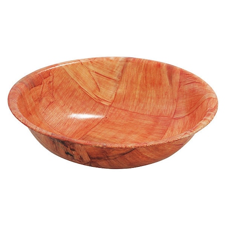 Woven Wood Round Bowl, 20