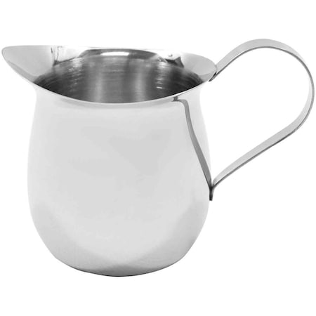 Economy Bell Creamer, SS, 8OZ, Mirror MPN:2308