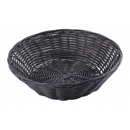 Handwoven, Round Basket, Blck, PK12 MPN:2475