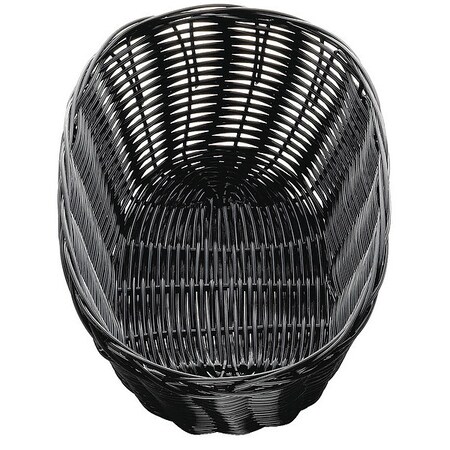 Handwoven, Oval Basket, Black, PK12 MPN:2476