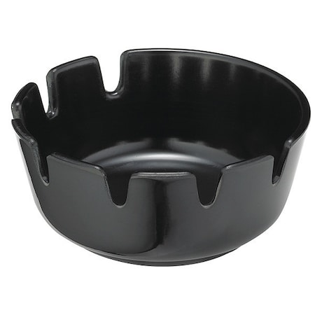 Classic, Deepwell Ashtray, Black, PK12 MPN:263B-1
