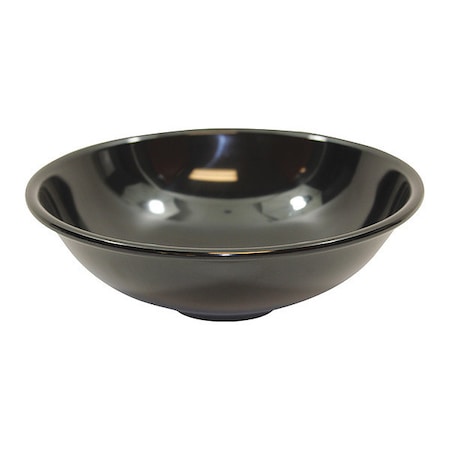 Melamine Bowl, Black, 8