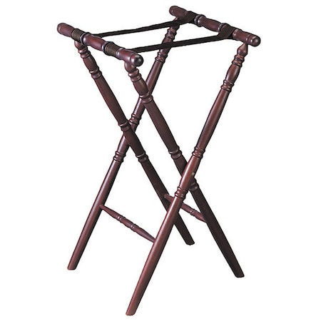 Tray Stand, Mahogany, 17-7/8