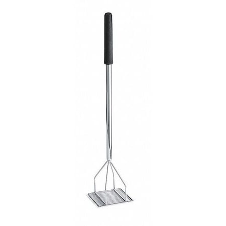 Sq Face Bean Masher, Chrm Metal, 31