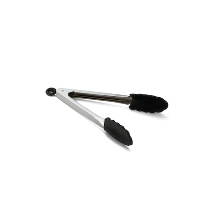 Silicone Tip Tongs, SS, 1.2Mm Hvyweight, 9