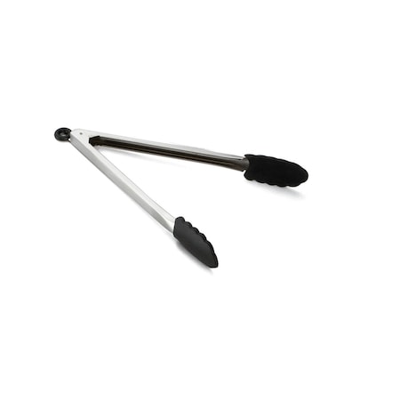 Sil Tip Tongs, SS, 1.2Mm Heavyweight, 12