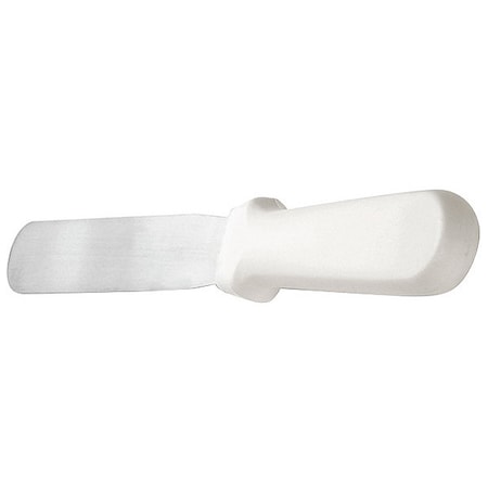 Icing Spatula, SS, White Plst Handle, 6