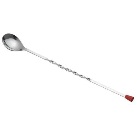 Bar Spoon, 11 in L, Red End Color, PK24 MPN:501K