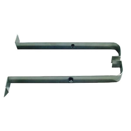 Hanger Strap Set, 9 1/2 in L, Silver MPN:5200