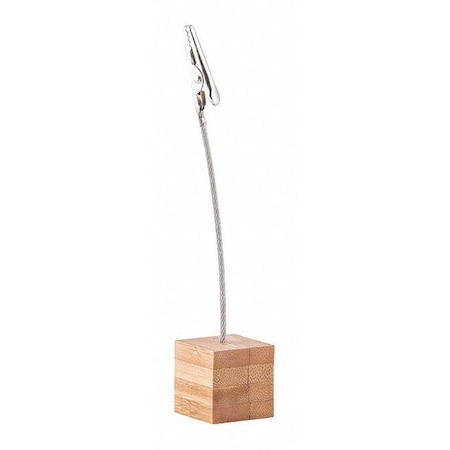 Bamboo Base Metal Clip, 5