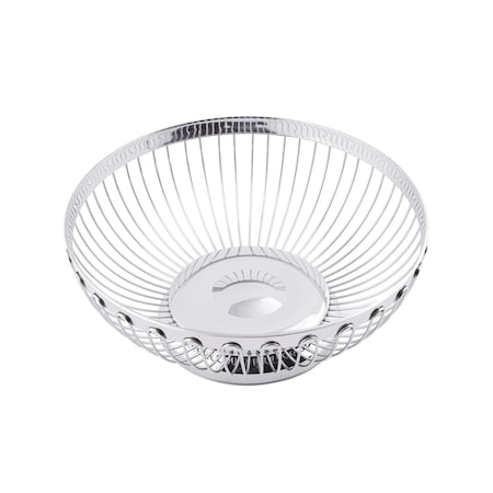 Regent Round Basket, 18-8 SS, 8