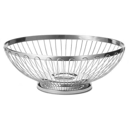 Food Serving Basket, 7 3/8 in W, Steel MPN:6174