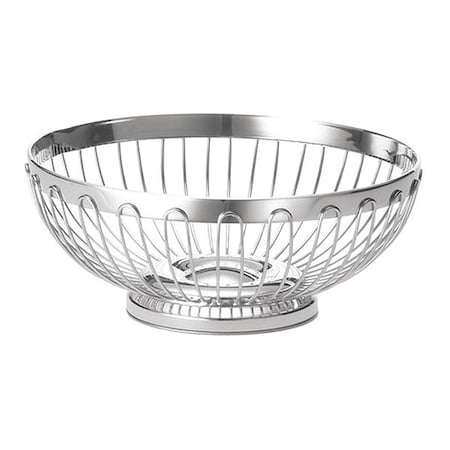 Regent Round Basket, 18-8 SS, 10