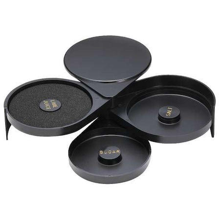 Glass Rimmer, 2.875 in L, Black MPN:666