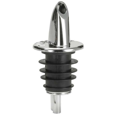 Twelve-Piece Pourer Set Free Flow Chrome Plated, PK12 MPN:670