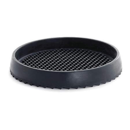 Rnd Drip Tray, Thermoplst Rubber, 6
