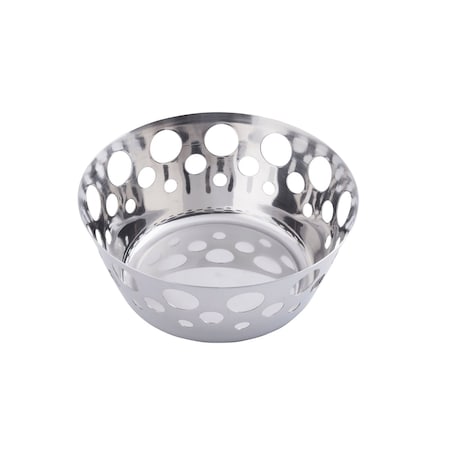 Circle Cut Out Basket, SS, 7.6