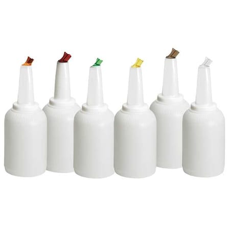 Six-Piece Pourer Set, Gallon Assorted Colors, PK6 MPN:8128A