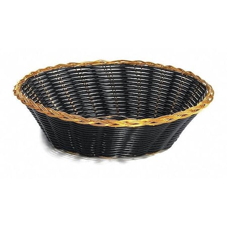 Round, Serving Basket, Black, PK12 MPN:875B