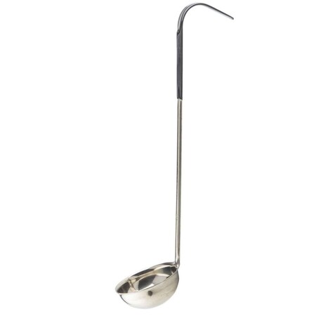 SS Ladle, Black Vinyl Handle, 4 oz MPN:9704
