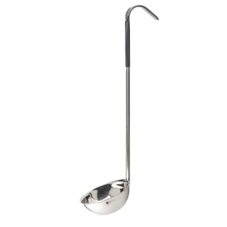 SS Ladle, Black Vinyl Handle, 6 oz MPN:9706