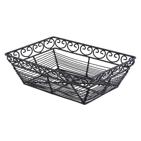 Meditranen Rect Basket, Blk, 9