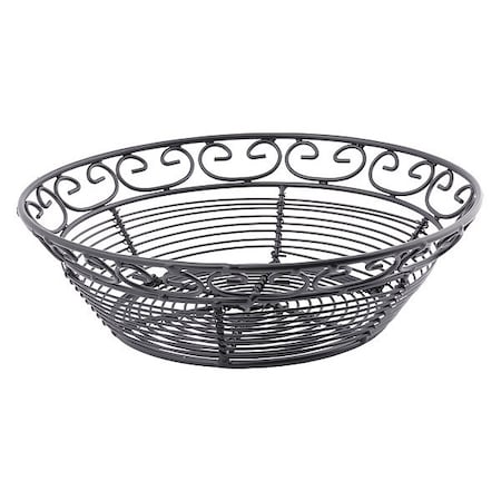 Meditranen Rnd Basket, Blk, 8